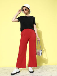 DILLINGER Women Solid Relaxed Fit Track Pant