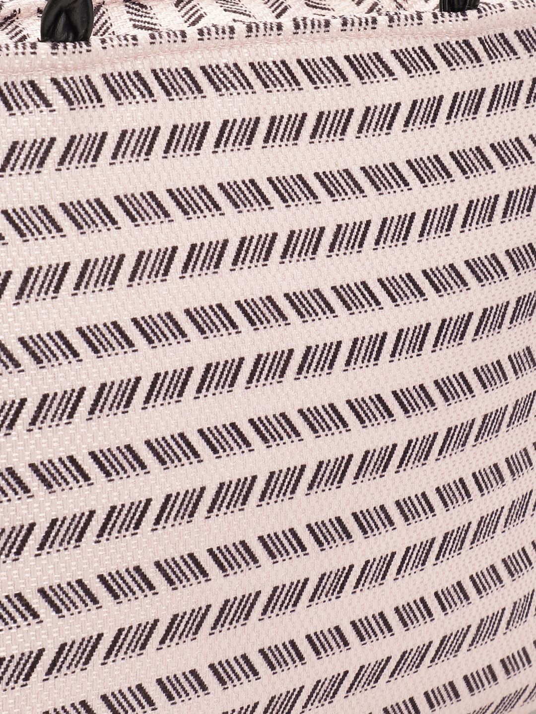 Anouk Geometric Self Design Structured Shoulder Bag