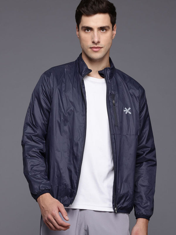 HRX by Hrithik Roshan Typography Printed Running Tailored Jacket