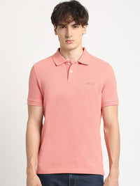 THE BEAR HOUSE Polo Collar Pure Cotton Slim Fit T-shirt