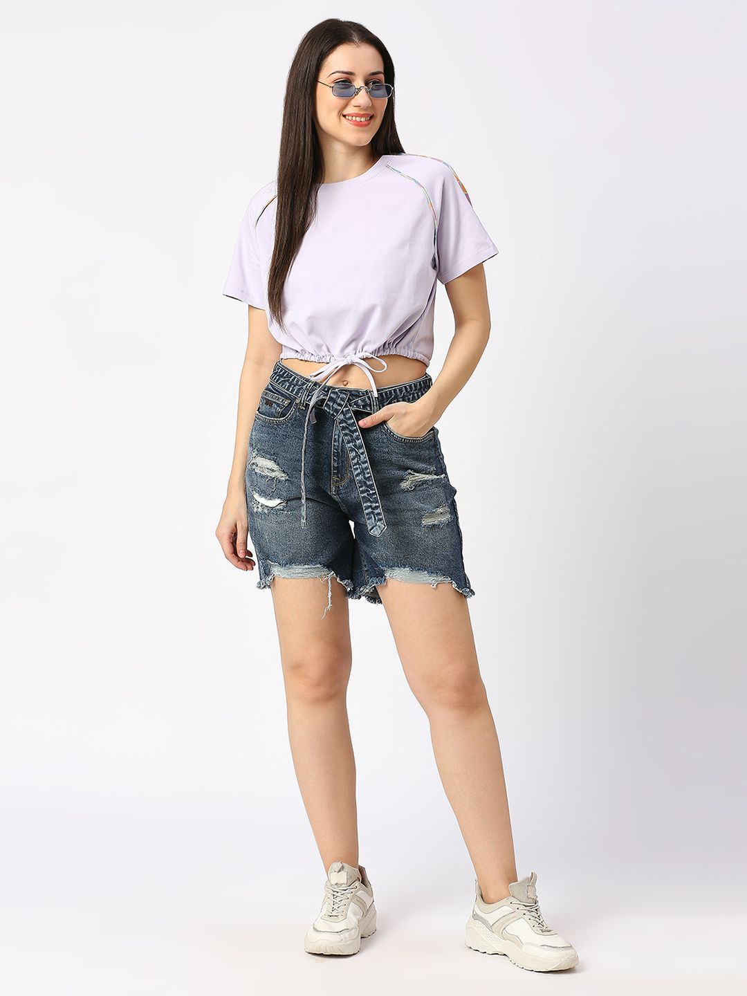 Being Human Women Round Neck Boxy T-shirt