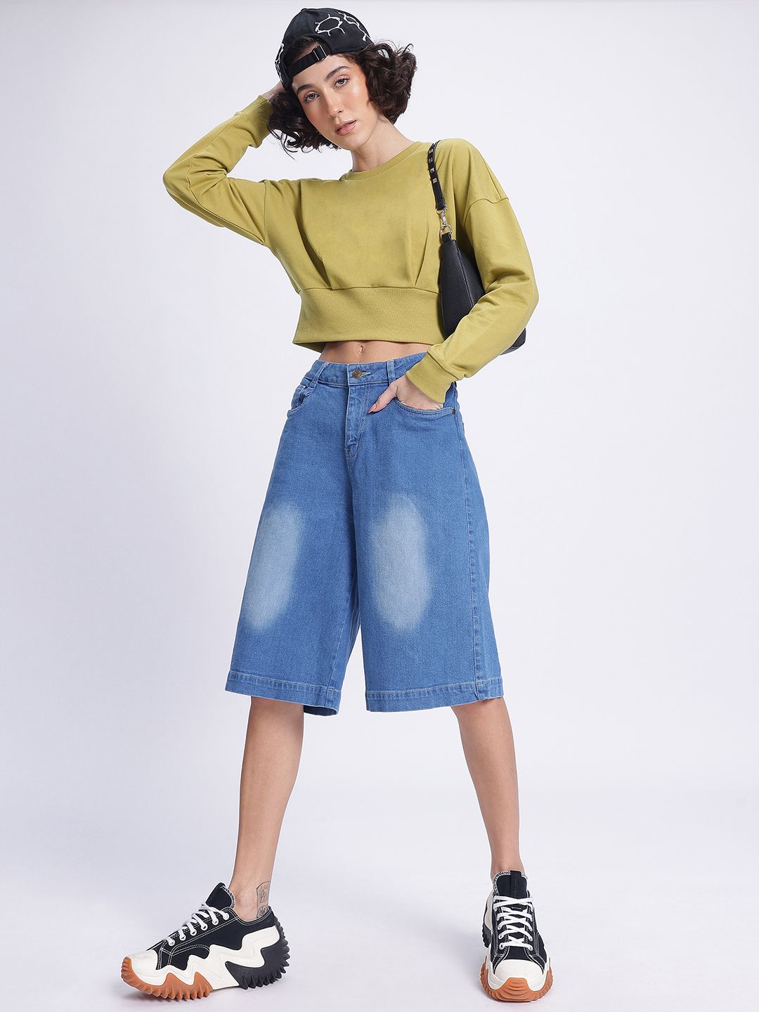 DressBerry Crop Sweatshirt