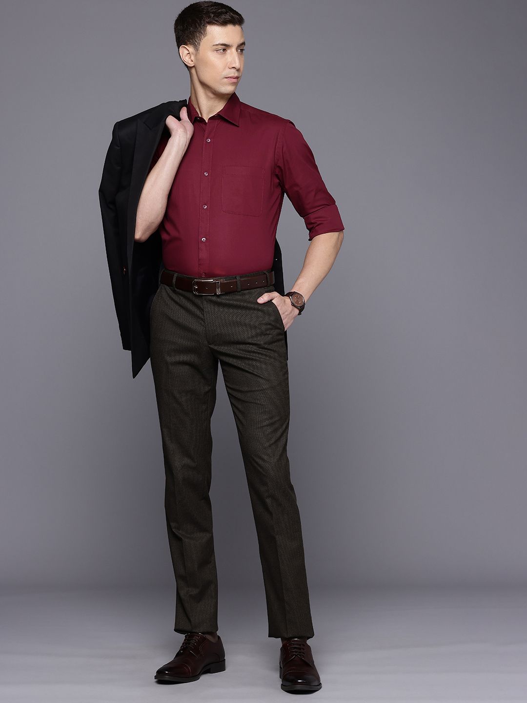 Raymond Slim Fit Pure Cotton Formal Shirt