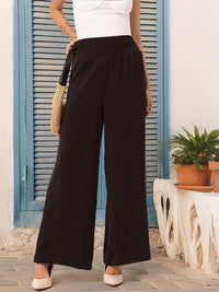 DressBerry Women Effortless Allure Smocked Trousers