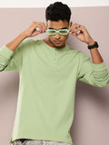 DILLINGER Men Airtex Henley Neck T-shirt