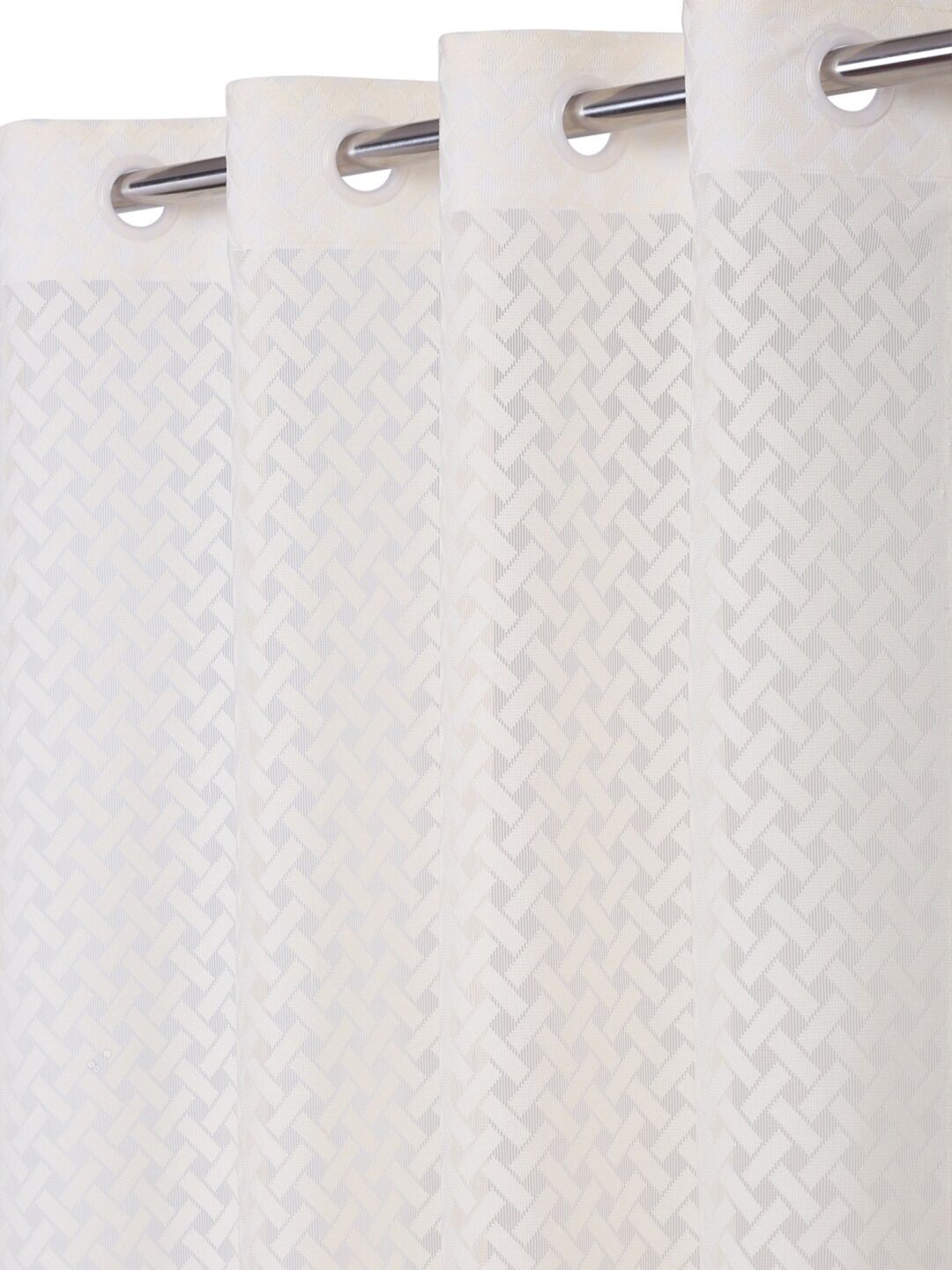 HOSTA HOMES Cream-Coloured Door Curtain