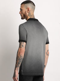 THE BEAR HOUSE Polo Collar Slim Fit Pure Cotton T-shirt