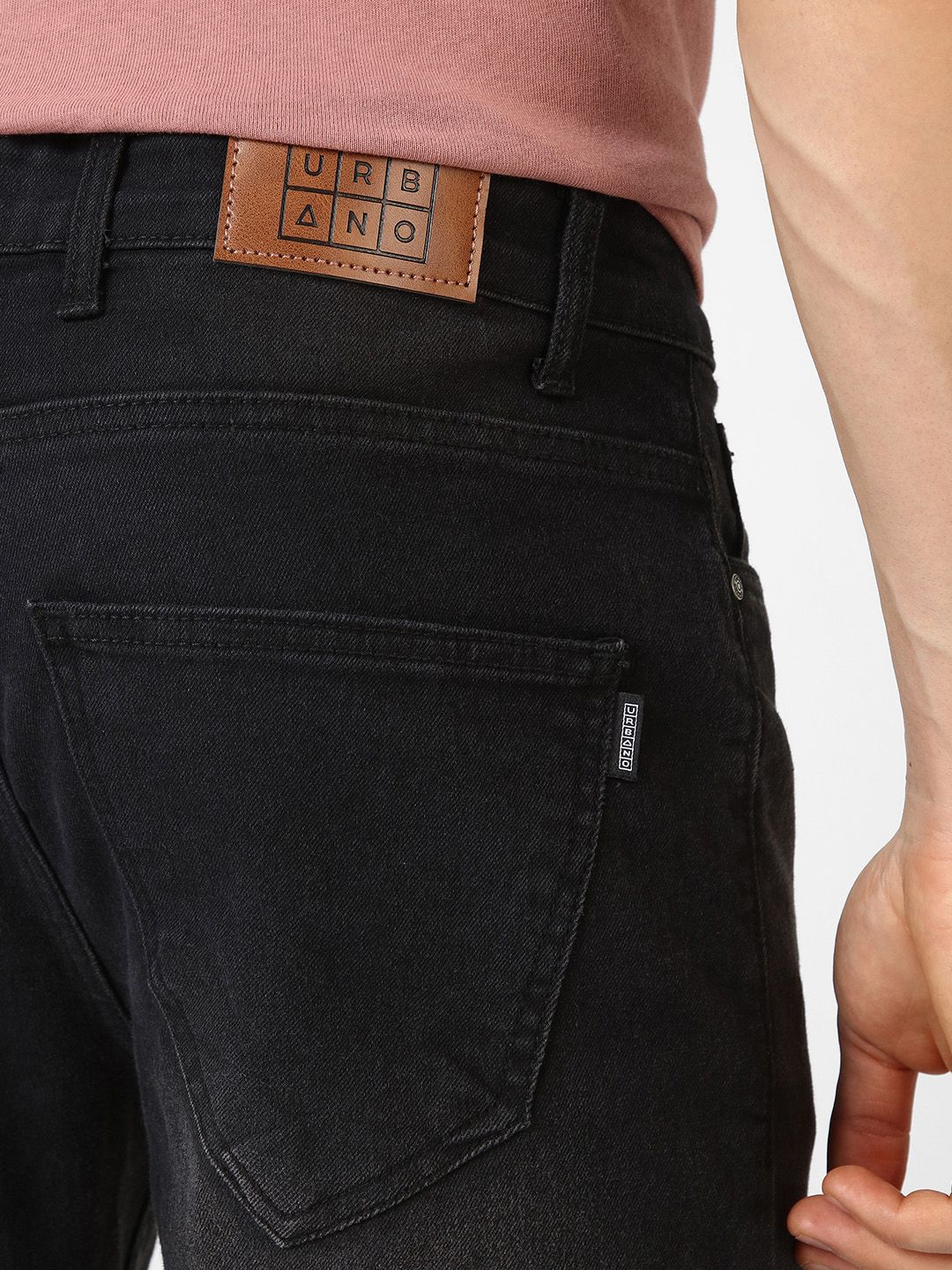 Urbano Fashion Men Slim Fit Light Fade Stretchable Jeans