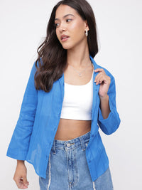 DressBerry Delicate Dream Self Striped Shirt