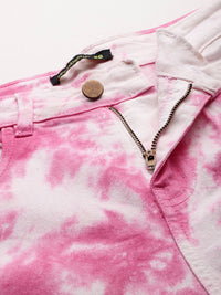 DressBerry Women Tie & Dye Slouchy Fit Stretchable Jeans