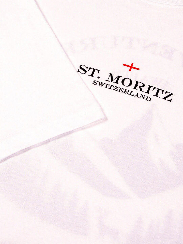 Thomas Scott Round Neck Typography Cotton Oversized T-shirt