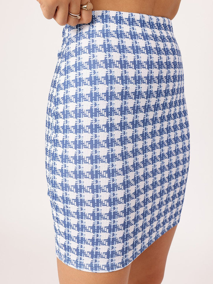 DressBerry Fusion Fits Geometric Print Textured Co-Ords