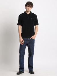 THE BEAR HOUSE Polo Collar Cotton T-shirt