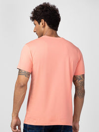 SPYKAR Men Typography Slim Fit T-shirt