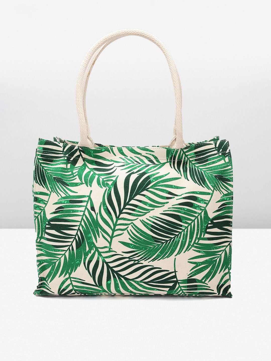 Berrylush Floral Printed Shopper Tote Bag