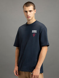 Bewakoof Graphic Printed Oversized Cotton T-shirt