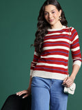 DressBerry Striped Sweaters