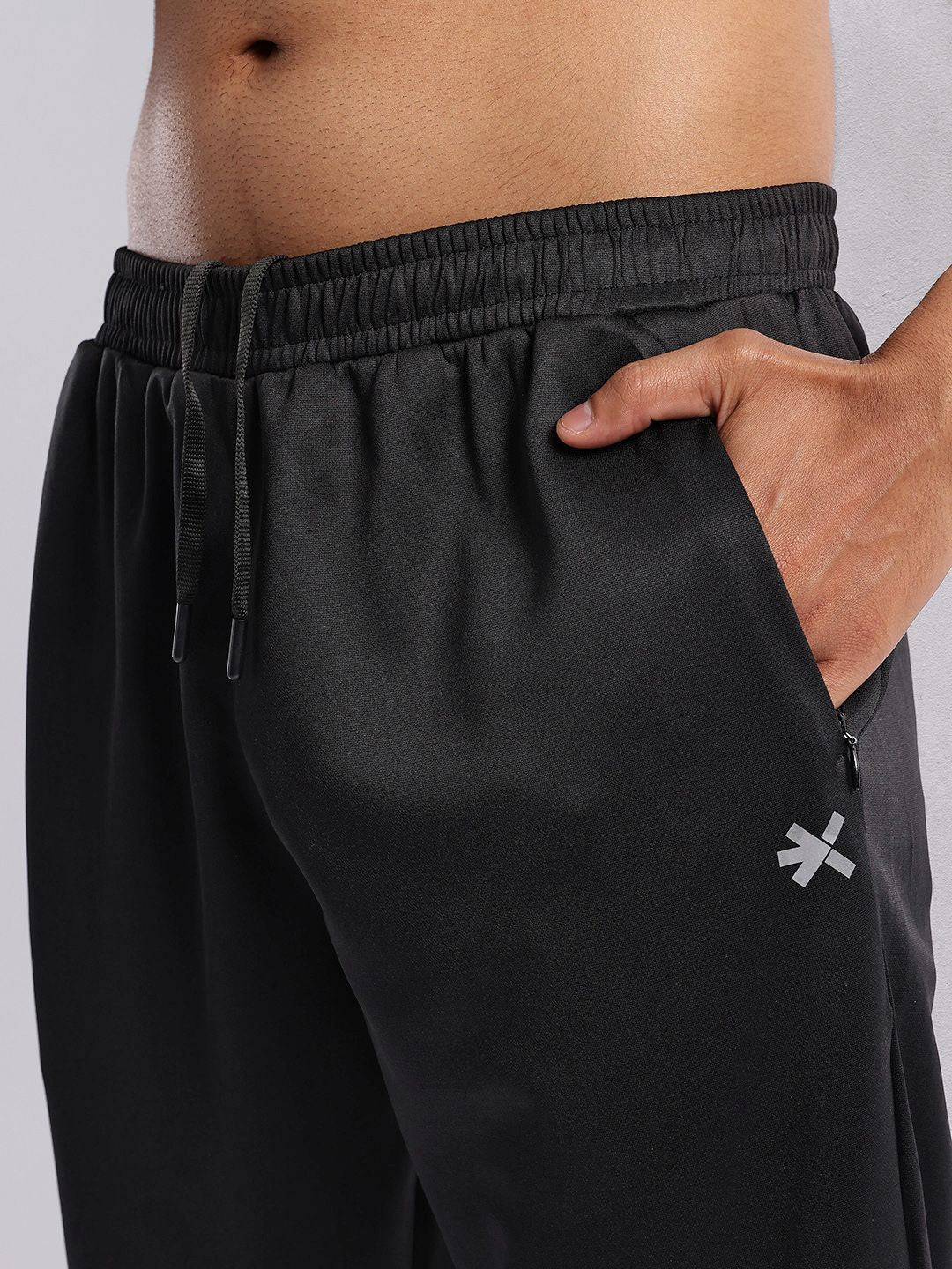 HRX by Hrithik Roshan Men Contrast Piping Rapid-Dry Running Joggers