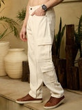 DENNISON Korean Baggy Fit Cargo Jeans