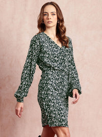 all about you Floral Print Bodycon Mini Dress