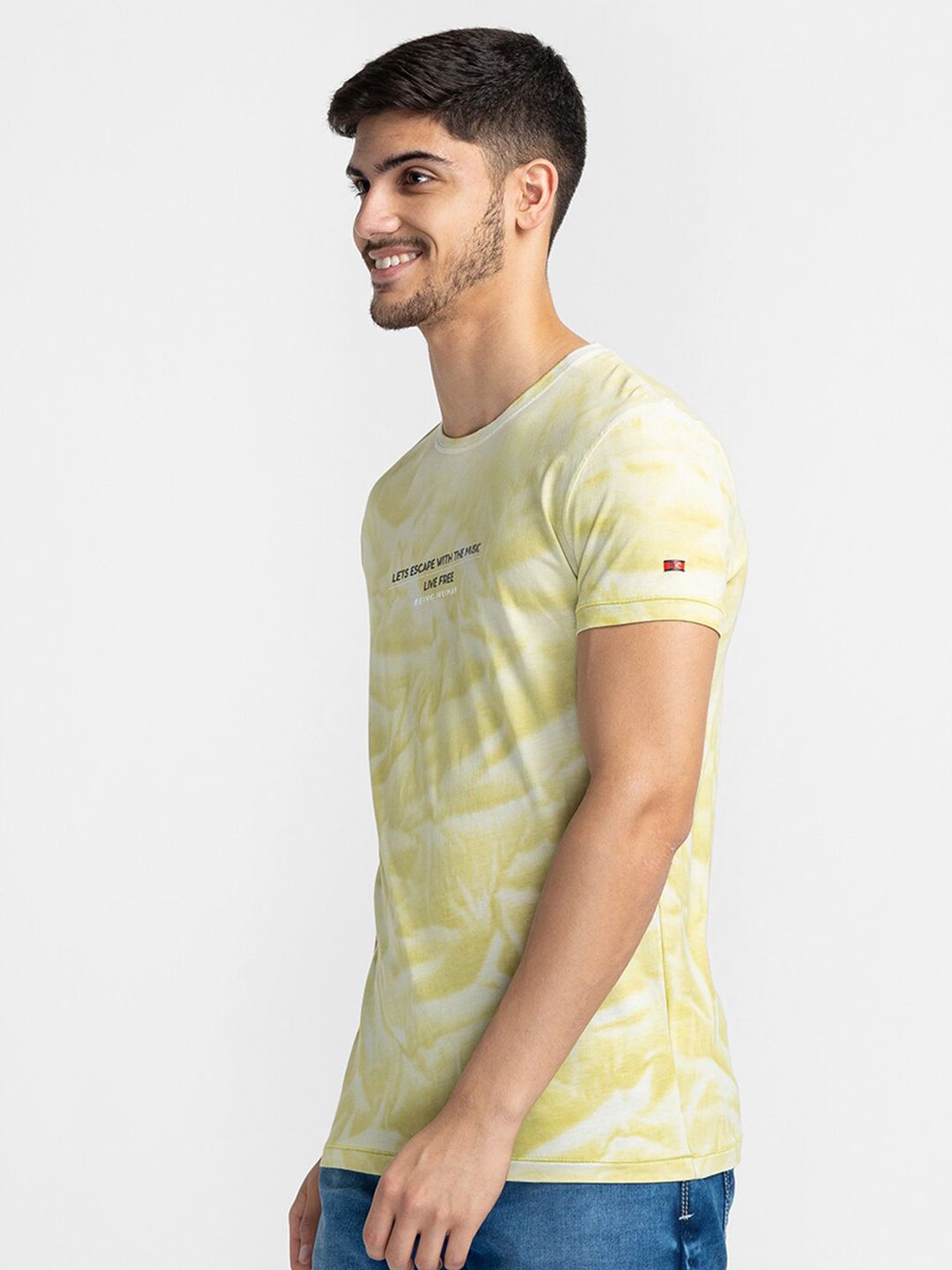 Being Human Typography Printed T-shirt