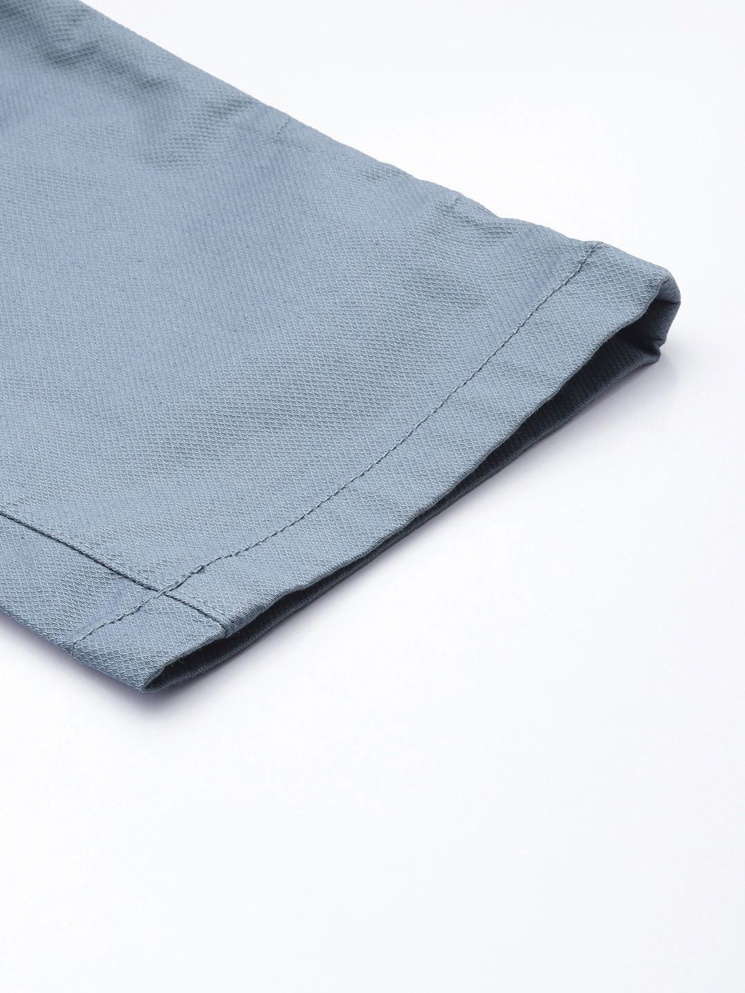 Raymond Men Textured Slim Fit Trousers