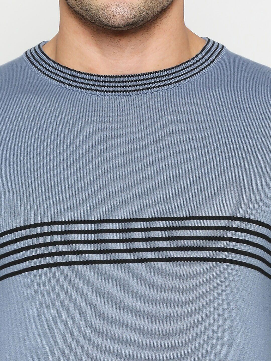 Being Human Striped Long Sleeves Pullover