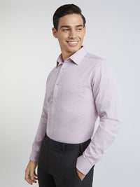 Raymond Self Design Slim Fit Pure Cotton Formal Shirt