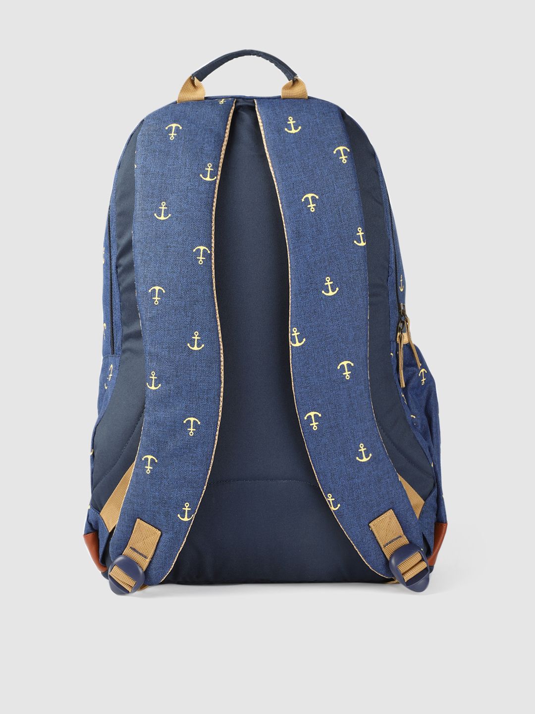 Gear Unisex Blue Anchor Print Laptop Backpack