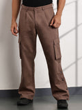 Thomas Scott Men Smart Easy Wash Cargos Trousers
