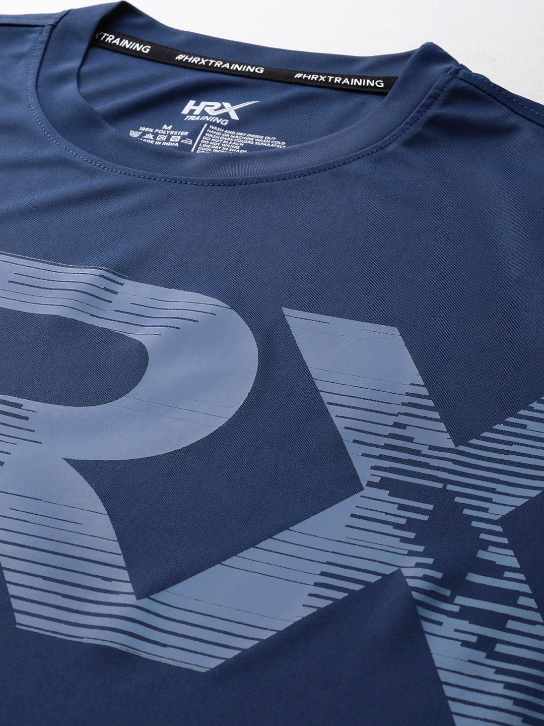 HRX by Hrithik Roshan Printed Rapid-Dry Training T-shirt
