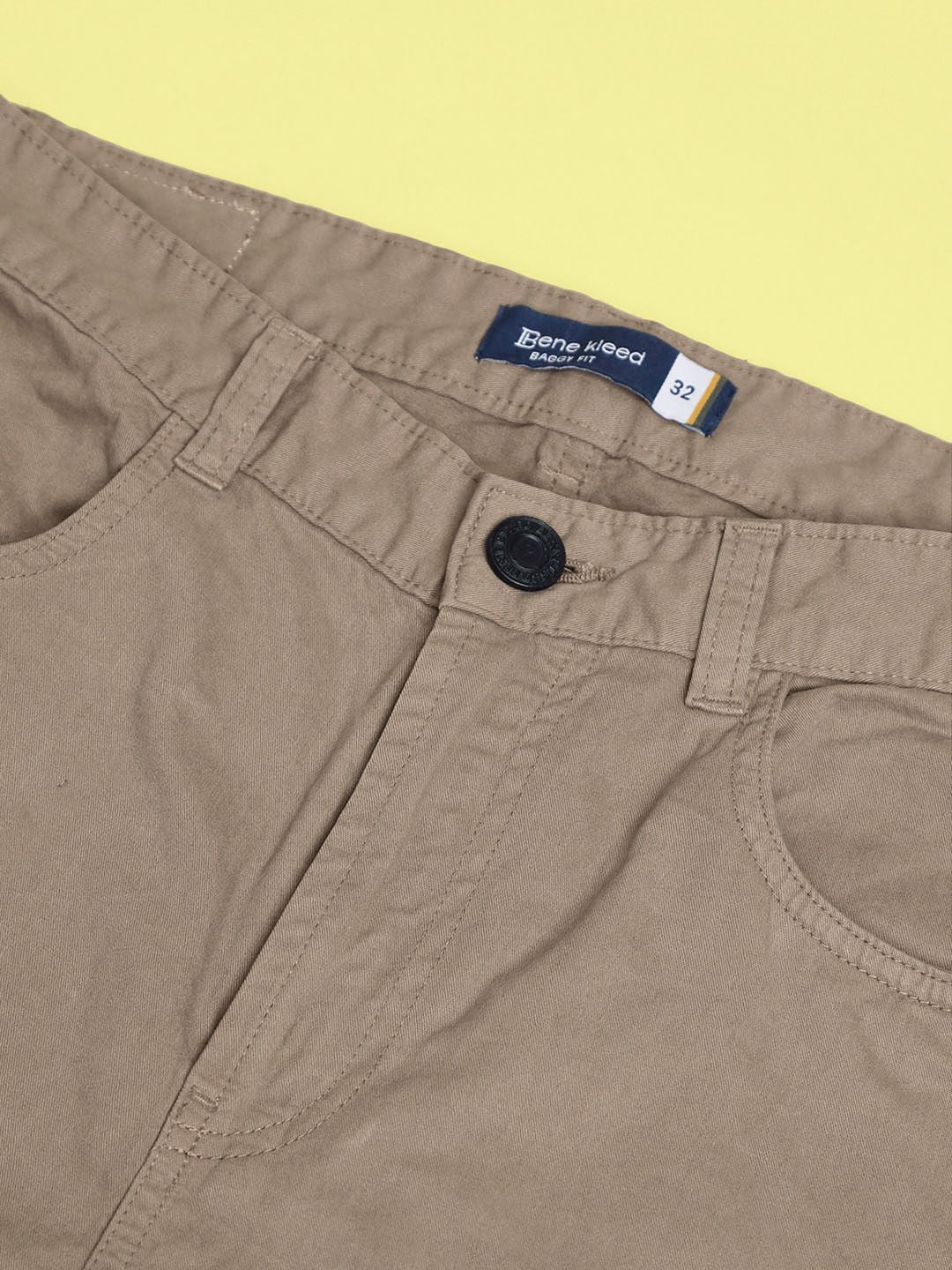 Bene Kleed Men Baggy Fit Cargos Trousers
