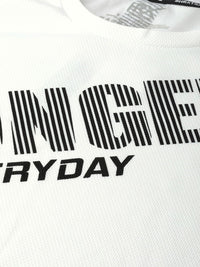 HRX by Hrithik Roshan White Printed Rapid Dry N9 Antimicrobial Technology Training T-shirt