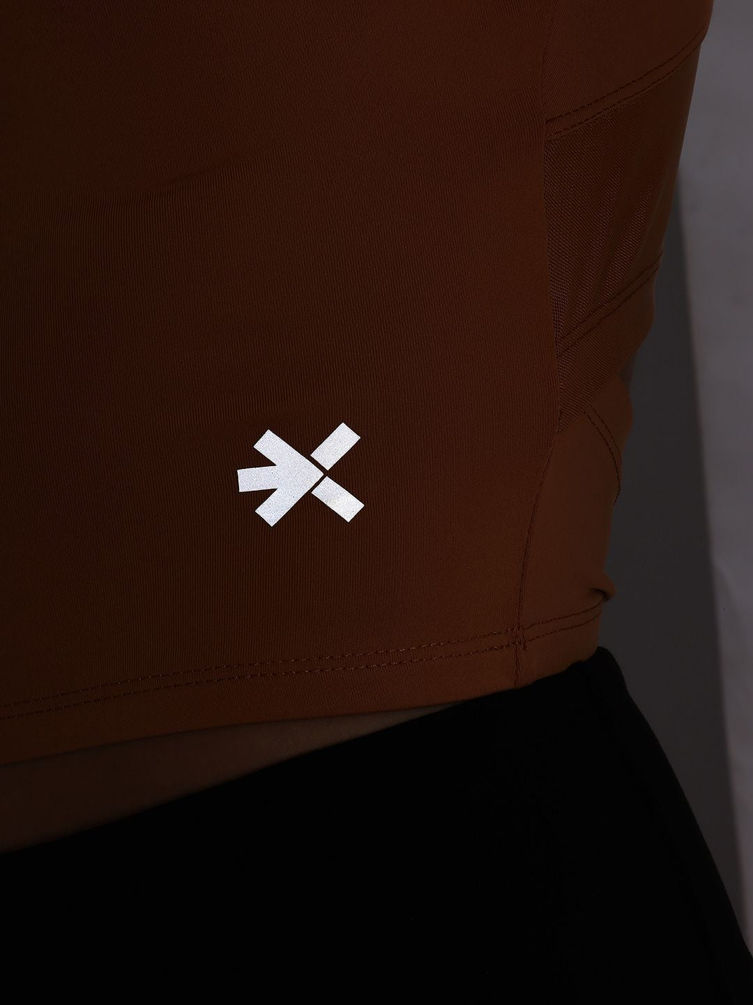 HRX by Hrithik Roshan Women Cut Outs Slim Fit Crop Training T-shirt