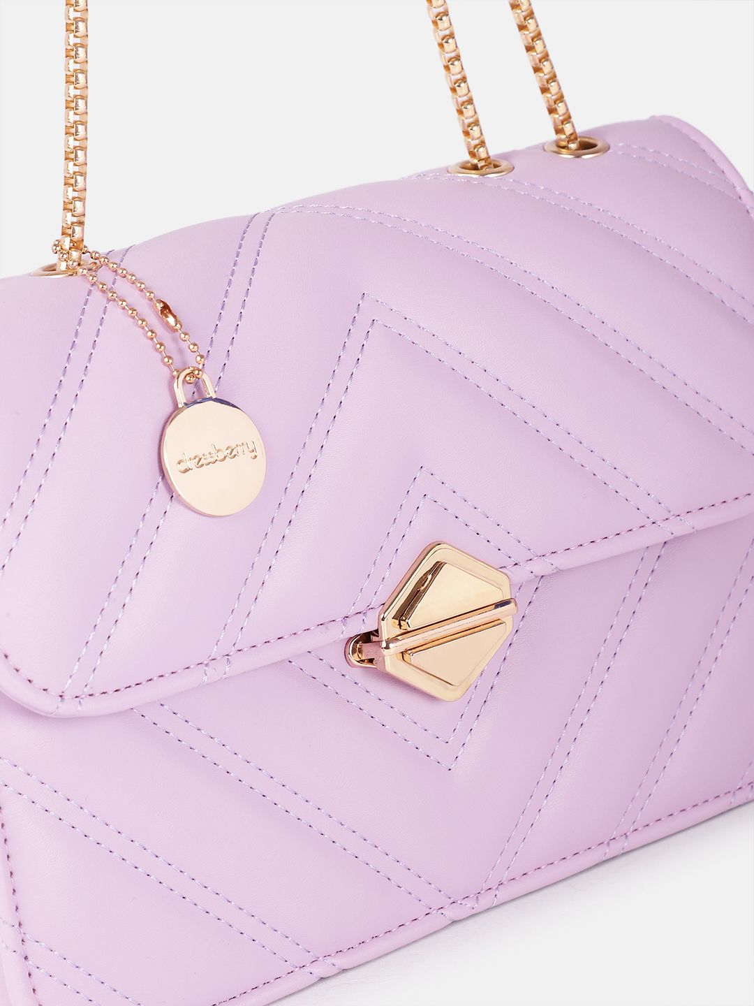 DressBerry Quilted Shoulder Bag