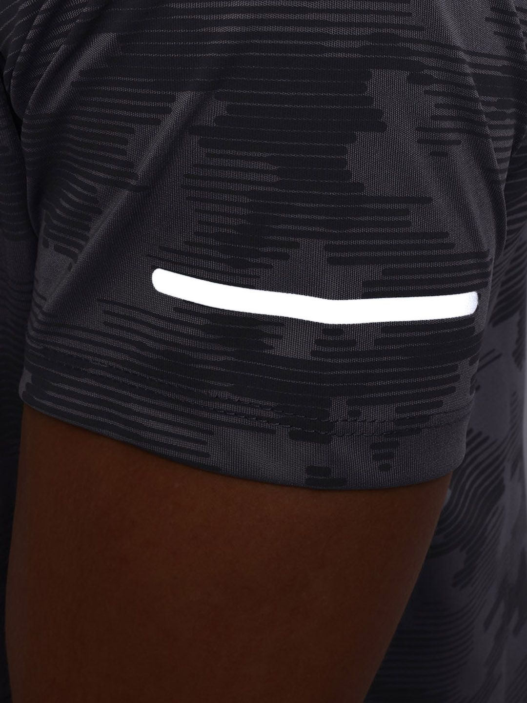 HRX by Hrithik Roshan Rapid-Dry Camouflage Print Training T-shirt