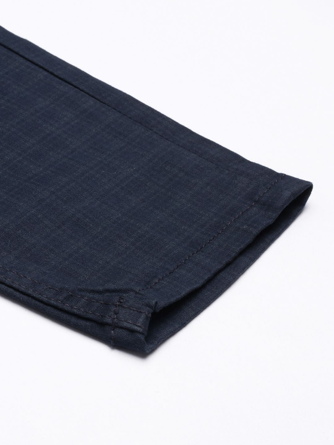 Being Human Men Mid-Rise Checked Chinos