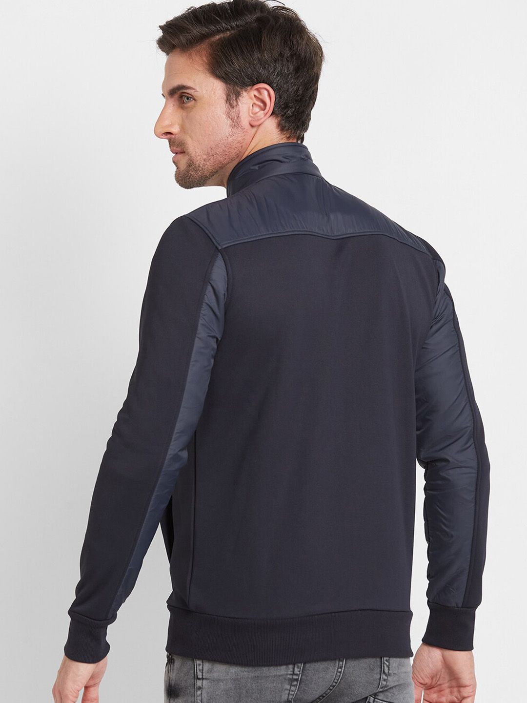 Being Human Mock Collar Bomber Jacket