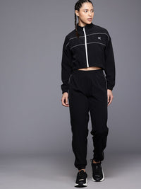 HRX by Hrithik Roshan Rapid Dry Mock Collar Running Tracksuit