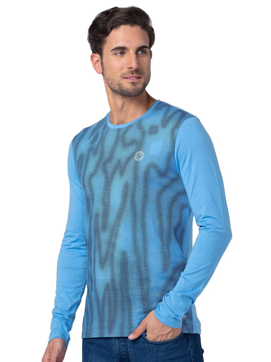 Being Human Abstract Printed Cotton T-shirt