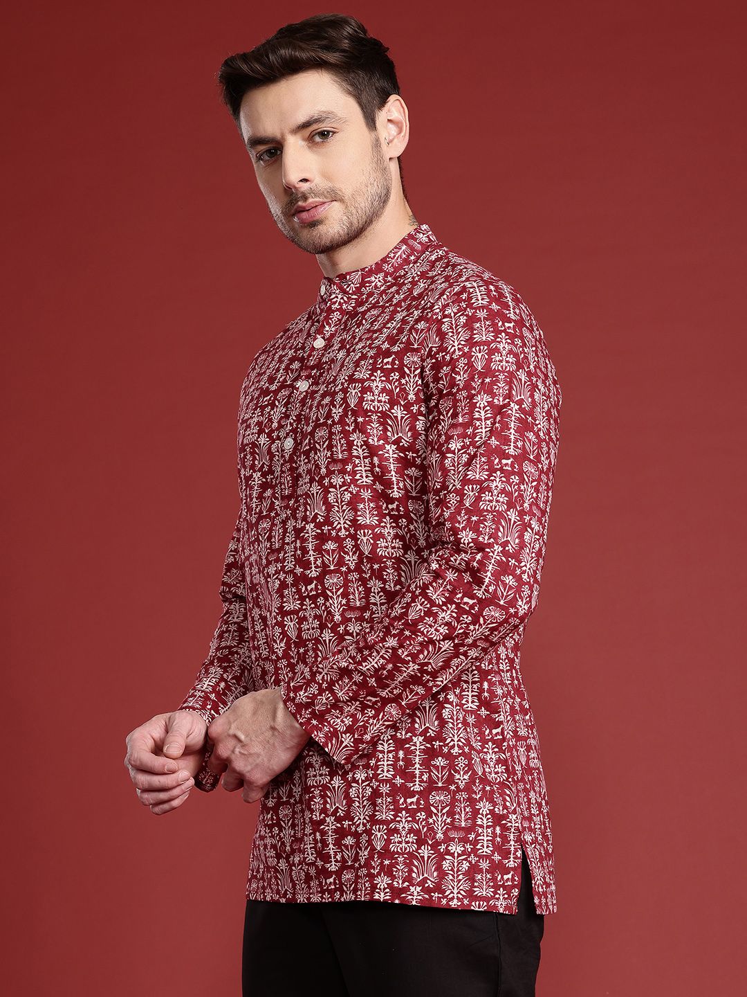 Anouk Floral Printed Kurta