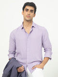 RARE RABBIT Men Throner Regular Fit Spread Collar Shirt