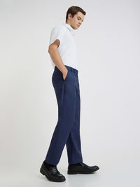 Park Avenue Men Self-Design Formal Trousers