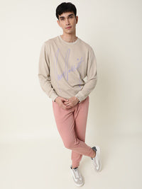 RARE RABBIT Men Flocker Printed Sweatshirt