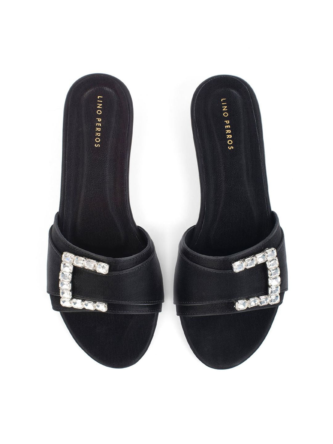 Lino Perros Women Open Toe Flats with Buckles