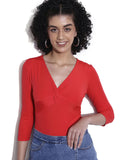 DressBerry The It Piece Twist Shift Bodysuit