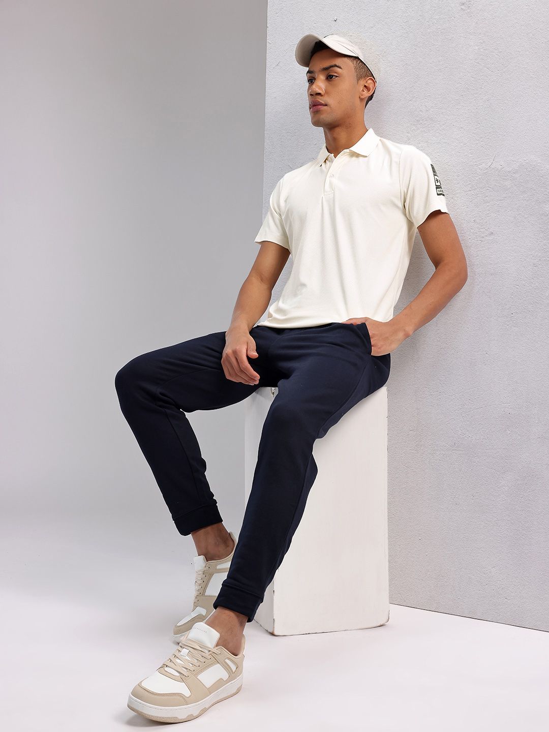 HRX by Hrithik Roshan Men Polo Collar T-shirt