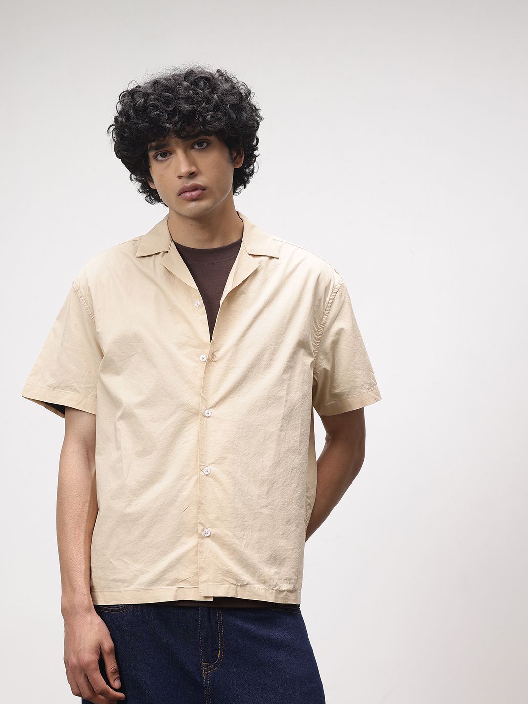 ether Pure Cotton Casual Shirt