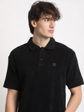 THE BEAR HOUSE Polo Collar Cotton T-shirt