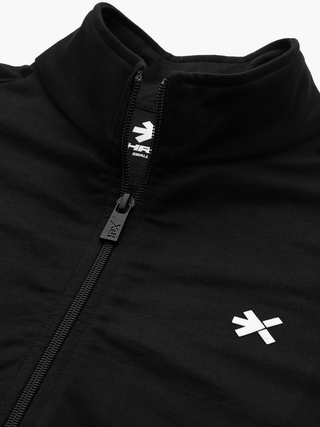HRX by Hrithik Roshan Brand Logo Detail Lifestyle Zip-Up Tracksuit